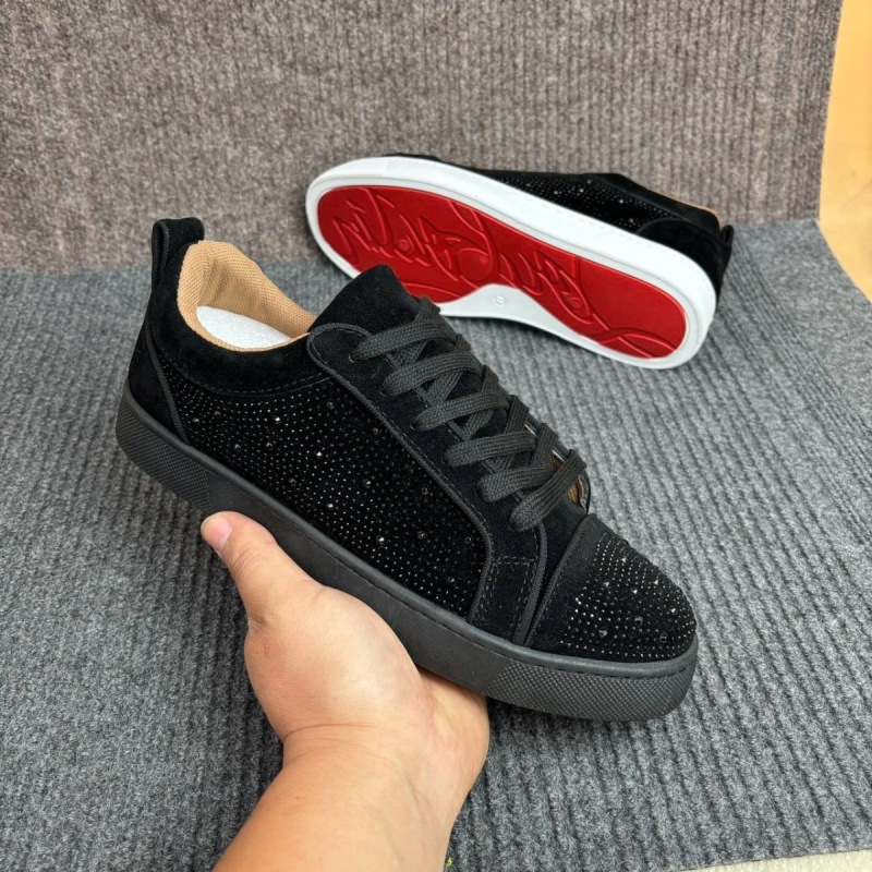 Men's Casual Shoes Spring Diamonds Sequin Walking Shoes_img_1