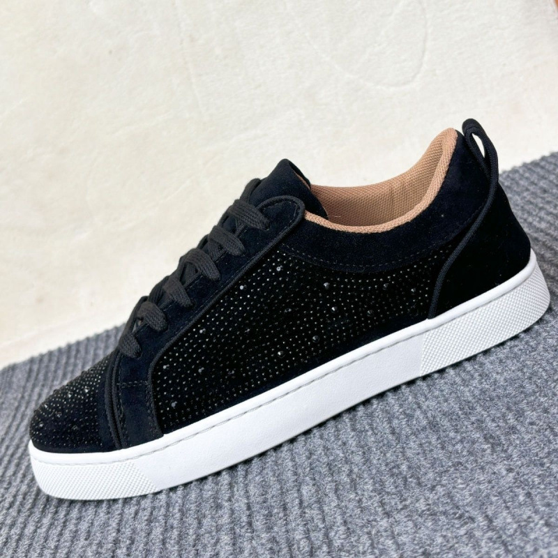 Men's Casual Shoes Spring Diamonds Sequin Walking Shoes_img_2