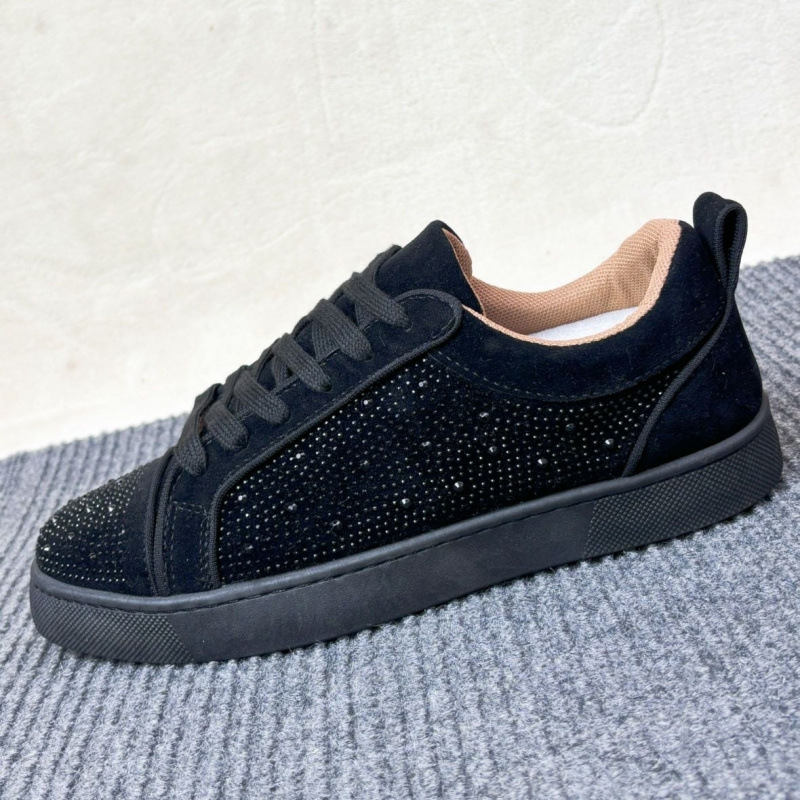Men's Casual Shoes Spring Diamonds Sequin Walking Shoes_img_3