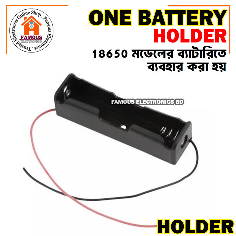 3.7V / 4.2V 18650 One Lithium Battery Storage Case Box Holder_img_5