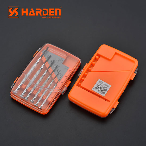 HARDEN 6Pcs CRV Precision Screwdriver Set; Model: 550121_img_2