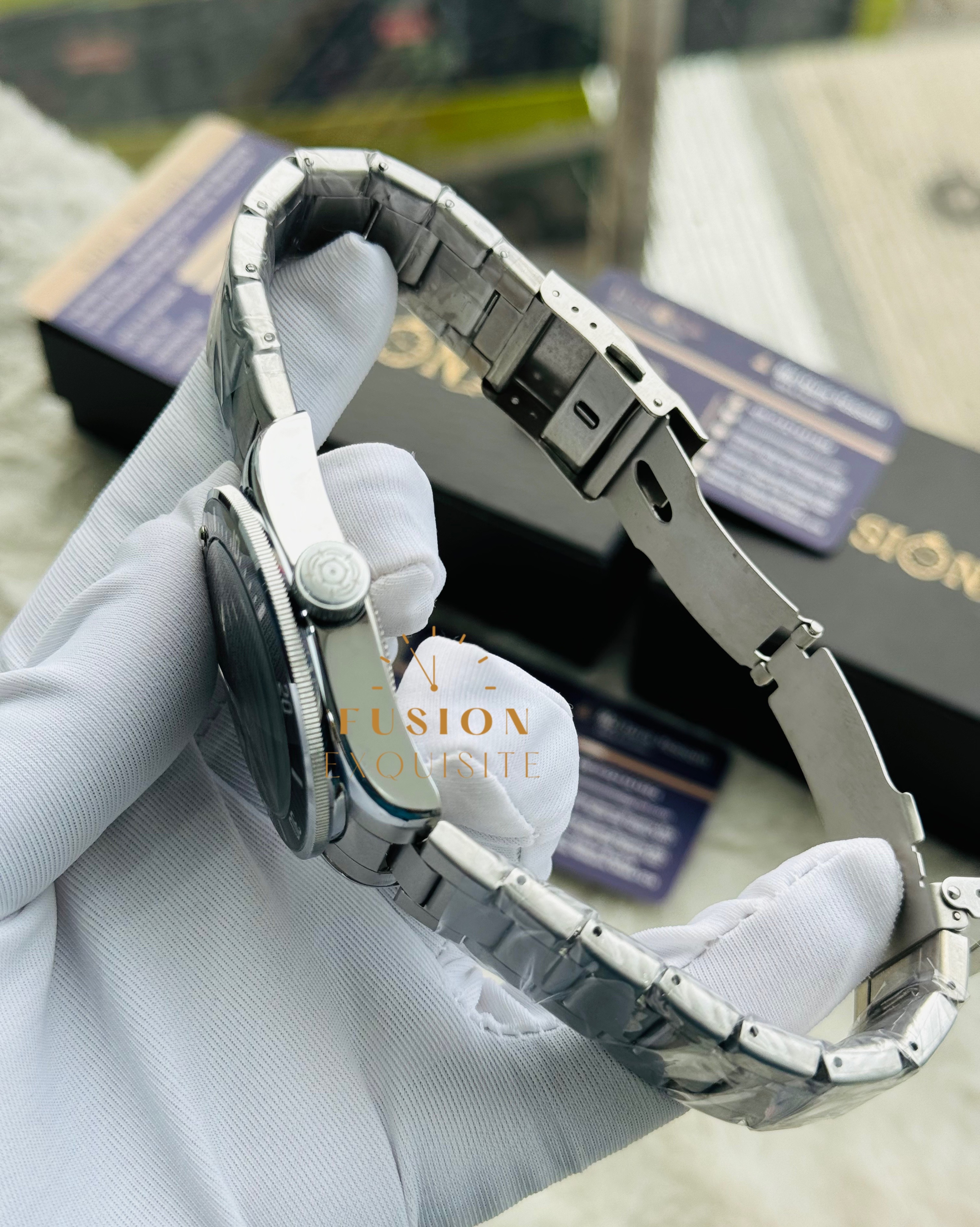 Tudor Black Dial Formal Swift Movement Watch (AA Grade)_img_1