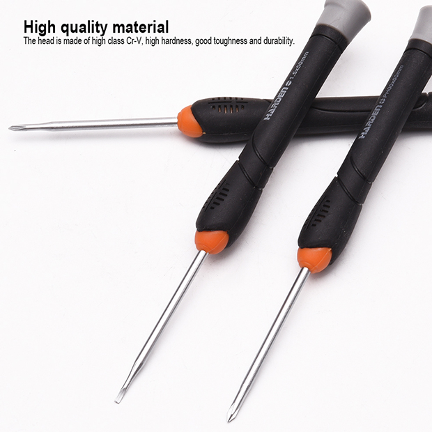 HARDEN 9 Pcs CRV Precision Screwdriver Set (CLASSIC) for Cell Phone Laptop repair; Model: 550122_img_3