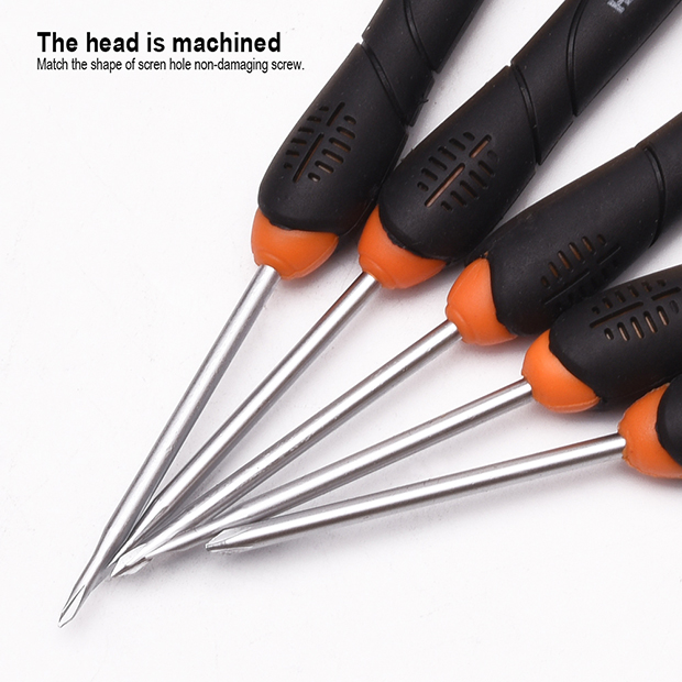 HARDEN 9 Pcs CRV Precision Screwdriver Set (CLASSIC) for Cell Phone Laptop repair; Model: 550122_img_4