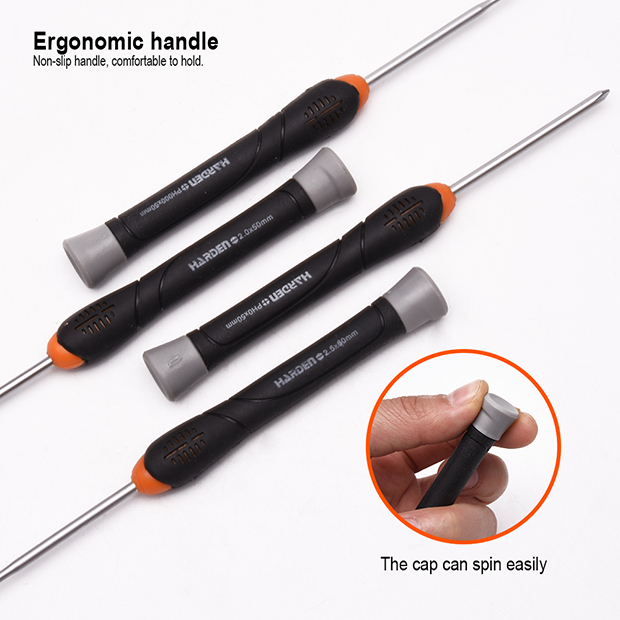 HARDEN 9 Pcs CRV Precision Screwdriver Set (CLASSIC) for Cell Phone Laptop repair; Model: 550122_img_6