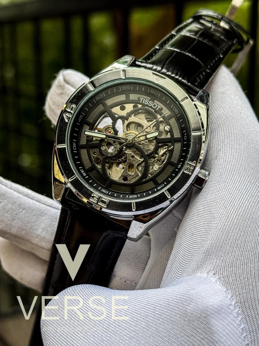Tissot Auto black Belt