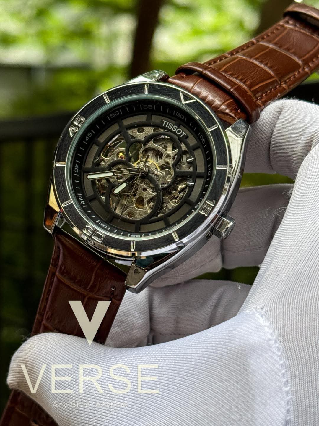 Tissot Auto Brown belt