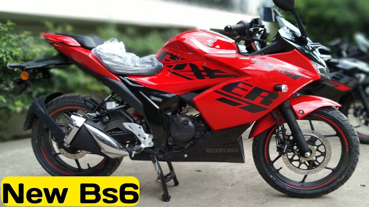Full Set Sticker for Suzuki Gixxer SF (Red Color) bike._img_1