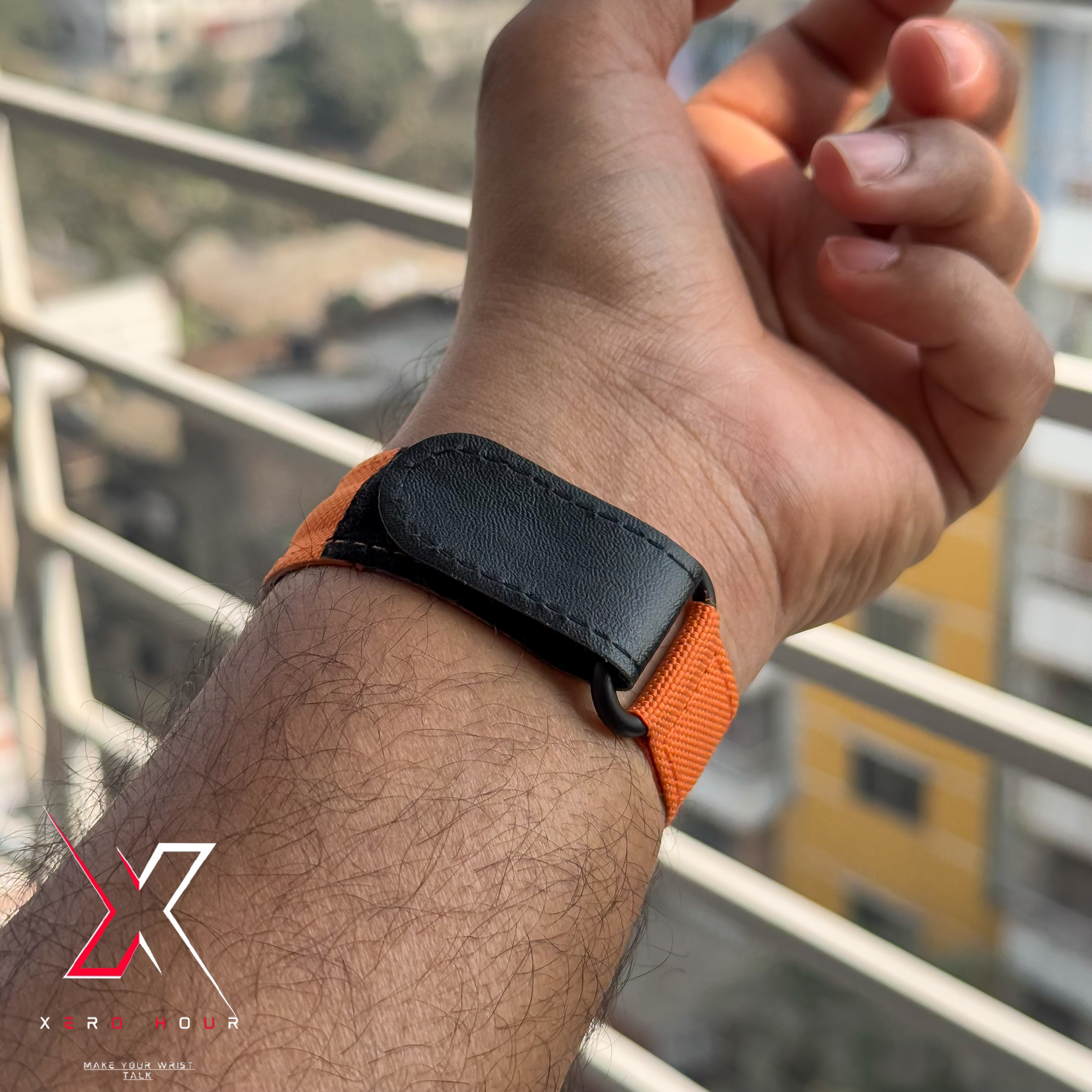 Richard Mille | Super Slim Edition | Nylon Strap | Orange Strap |_img_6