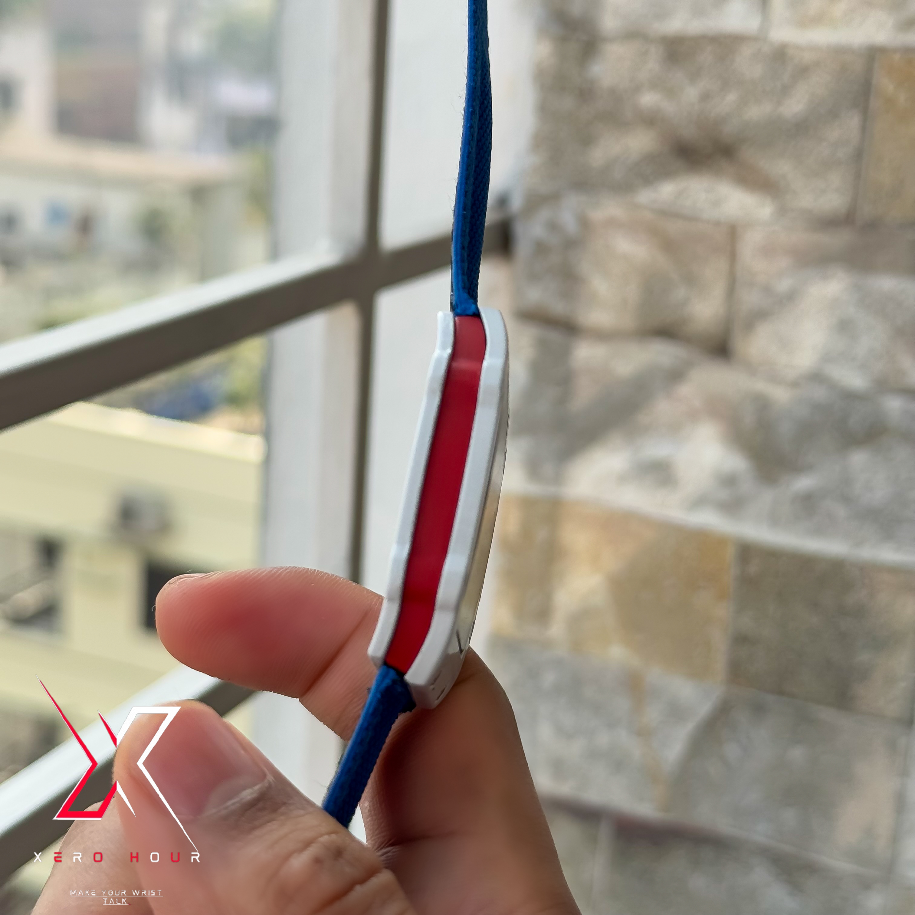 Richard Mille | Super Slim Edition | Nylon Strap | Blue White Strap |_img_6