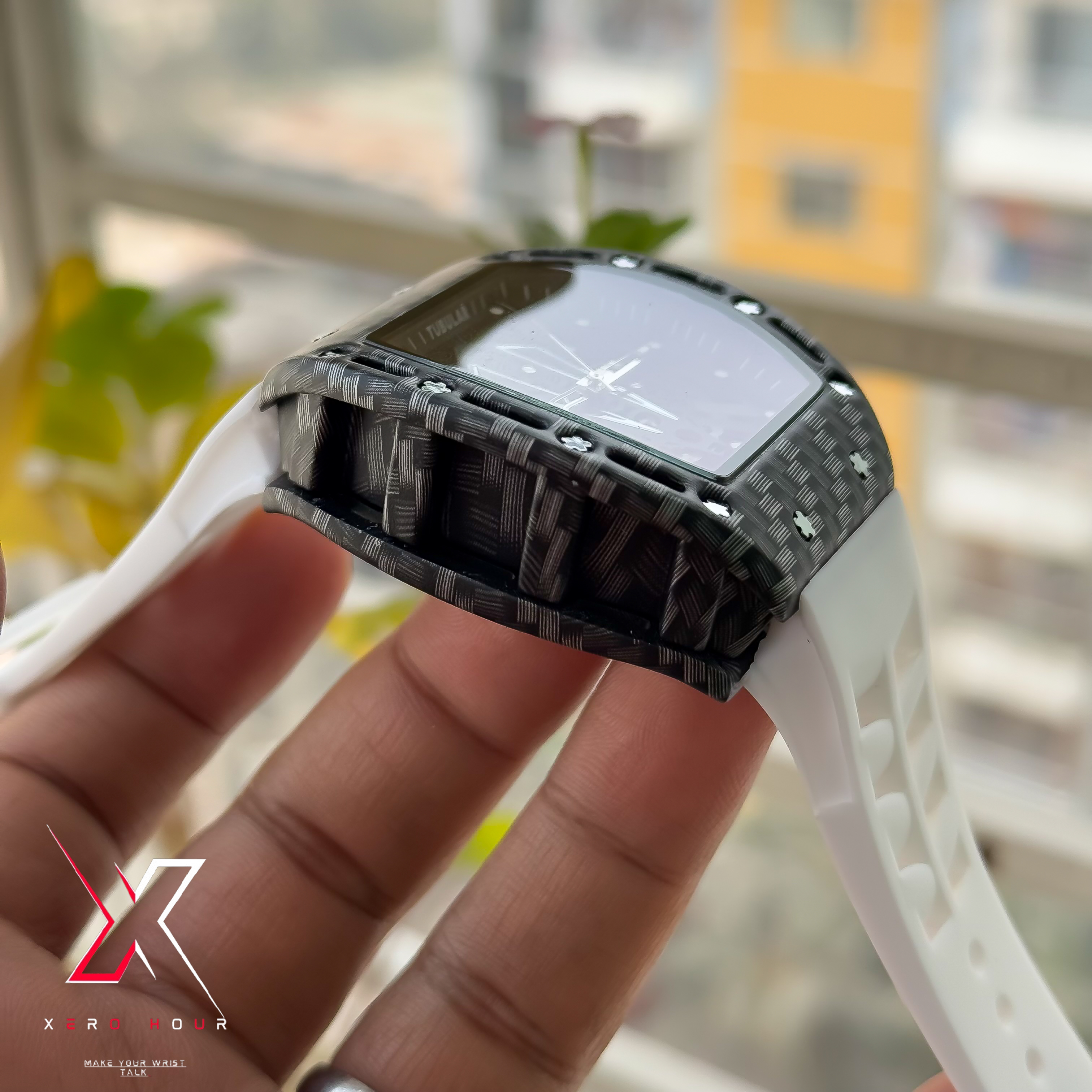 Tubular SILICON | RM Style | White Belt | Carbon Edition_img_1