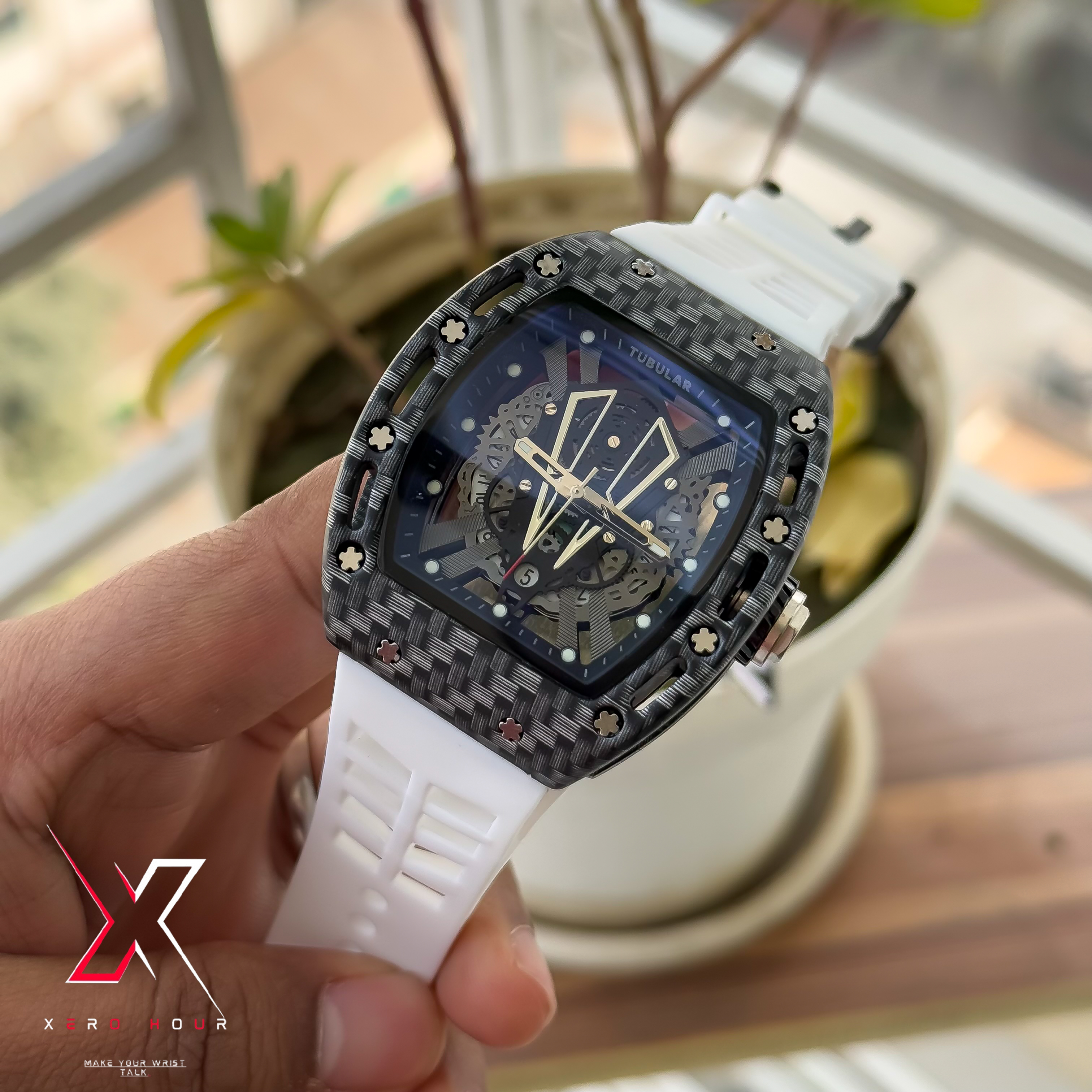 Tubular SILICON | RM Style | White Belt | Carbon Edition_img_4