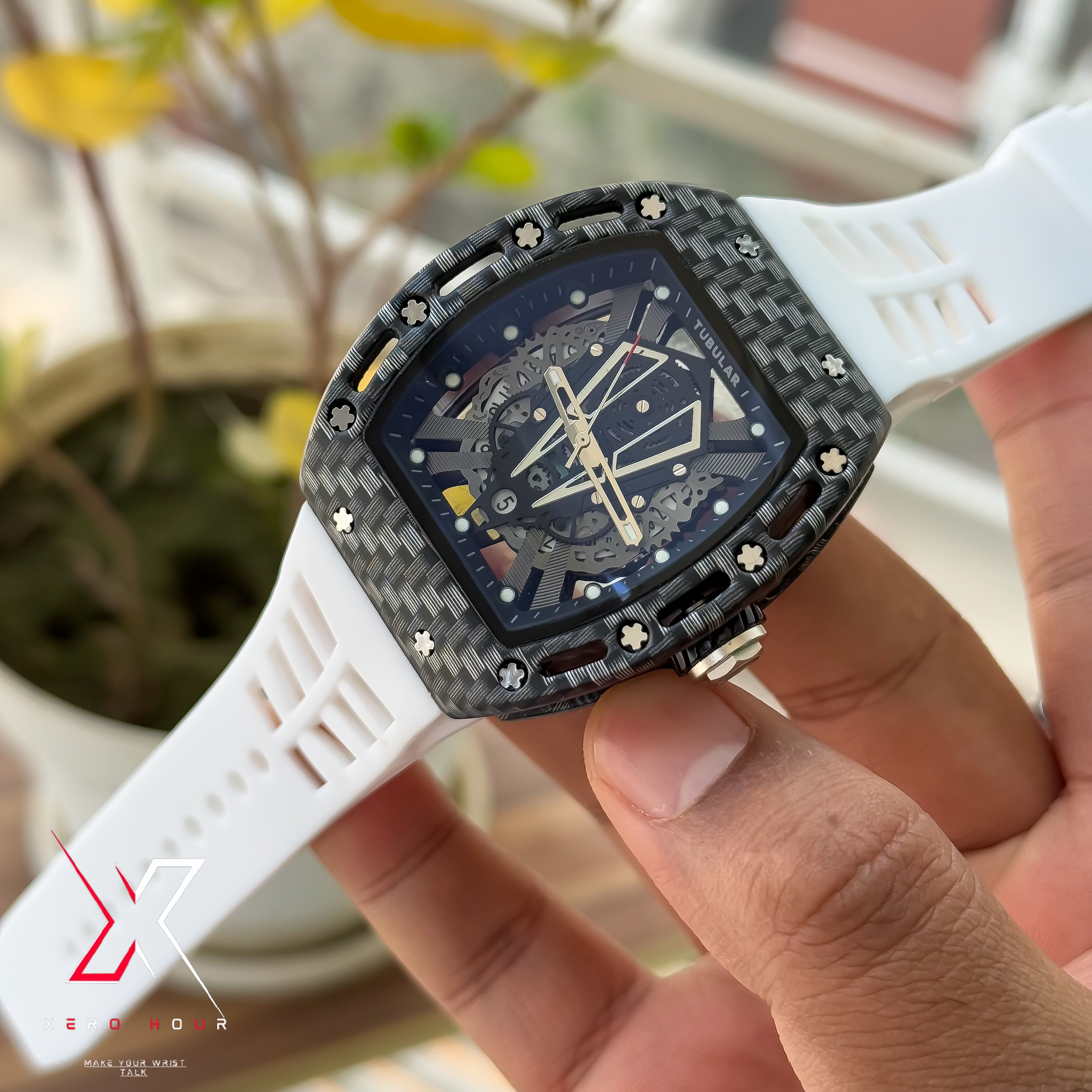 Tubular SILICON | RM Style | White Belt | Carbon Edition_img_5