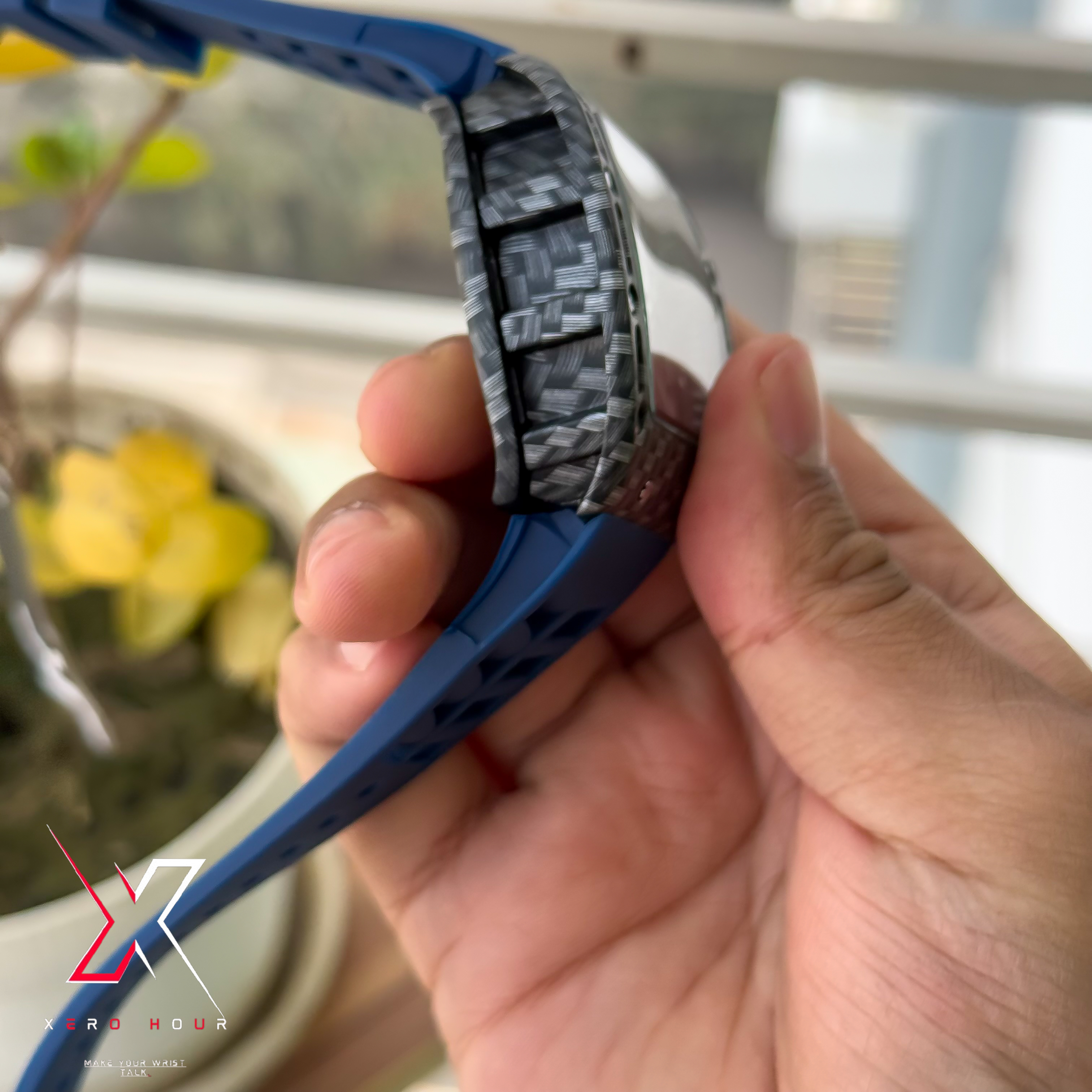 Tubular SILICON | RM Style | Dark BLue Belt | Carbon Edition_img_3