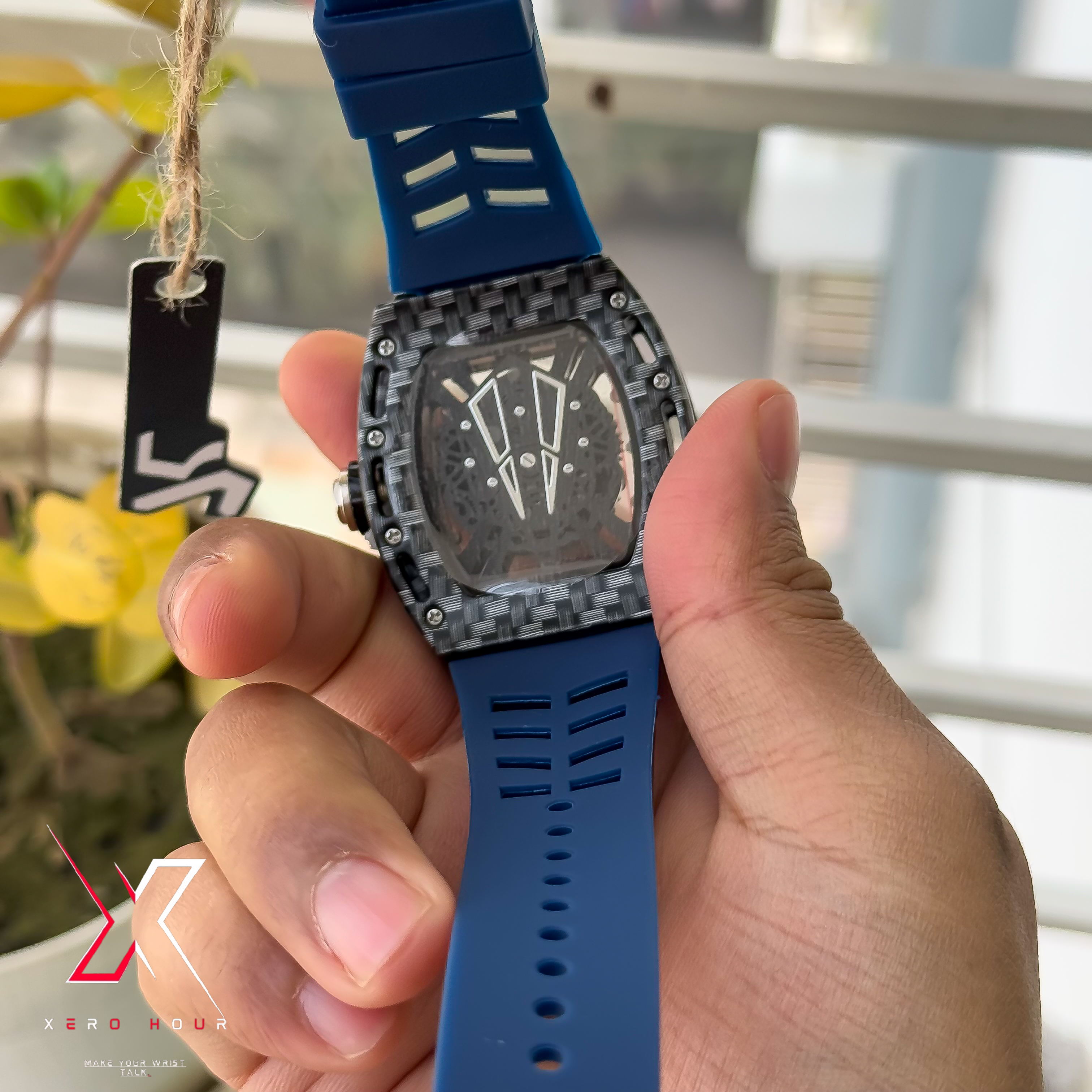 Tubular SILICON | RM Style | Dark BLue Belt | Carbon Edition_img_4