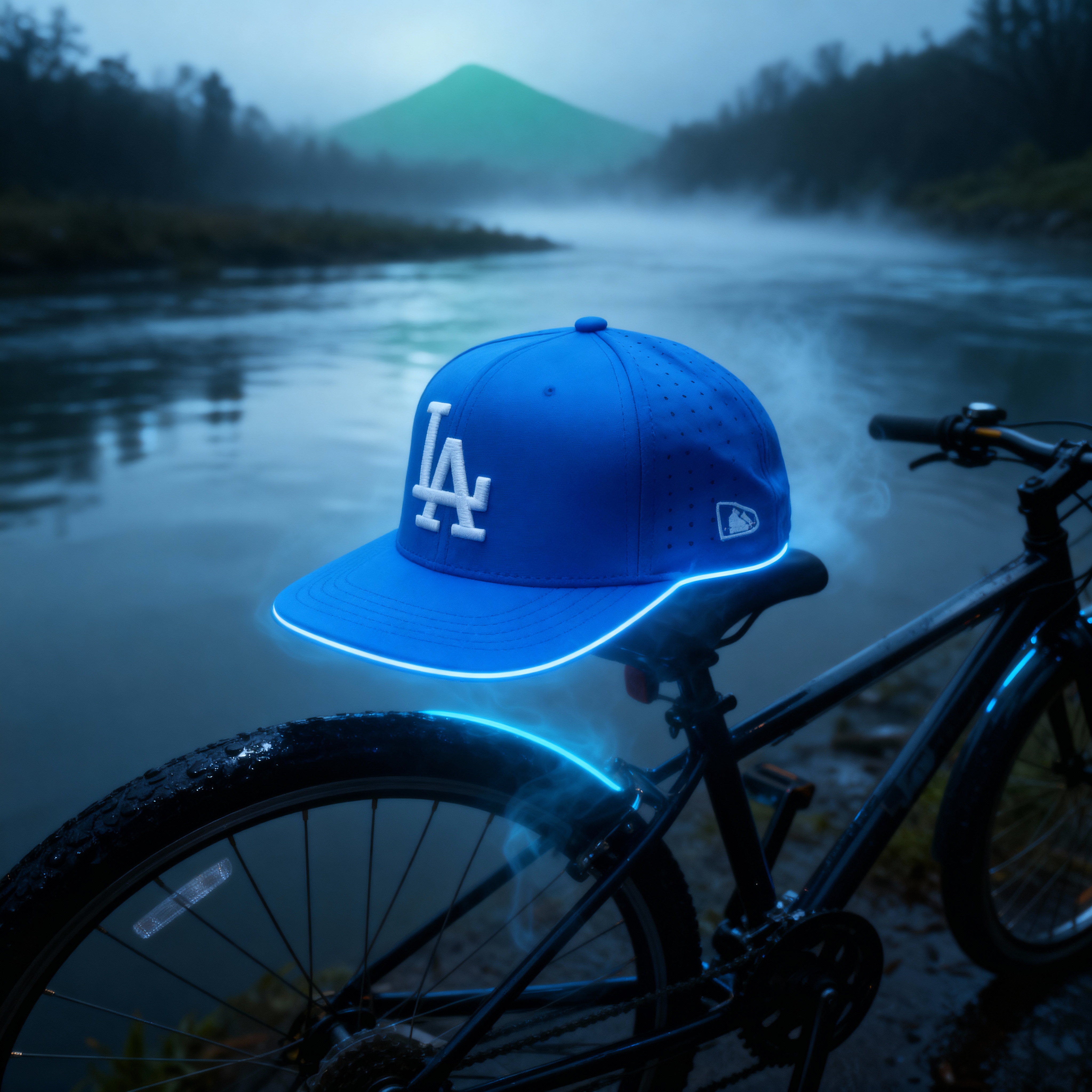 Premium Grey LA Cap with Red Embroidery – Stylish Streetwear Snapback | Unisex Fashion Cap_img_3