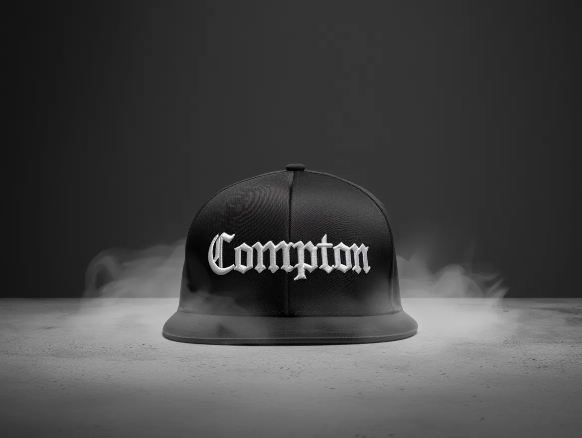 Compton Cap – Premium Stylish Flat Cap in Nightfall Black, Misty Ash & Oceanic Blue Brandz X