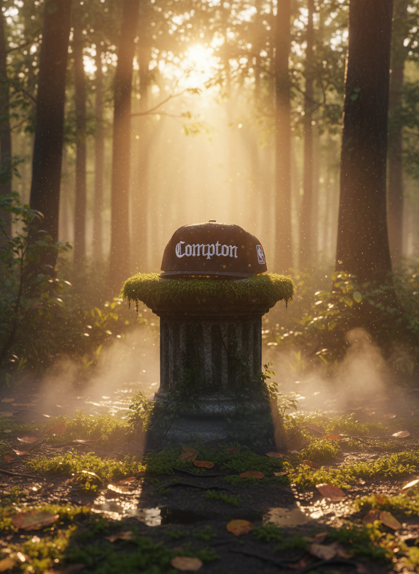 Compton Cap – Premium Stylish Flat Cap in Nightfall Black, Misty Ash & Oceanic Blue Brandz X_img_2