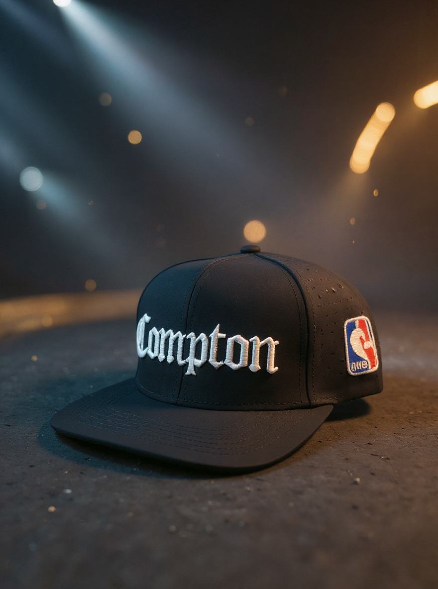 Compton Cap – Premium Stylish Flat Cap in Nightfall Black, Misty Ash & Oceanic Blue Brandz X_img_17