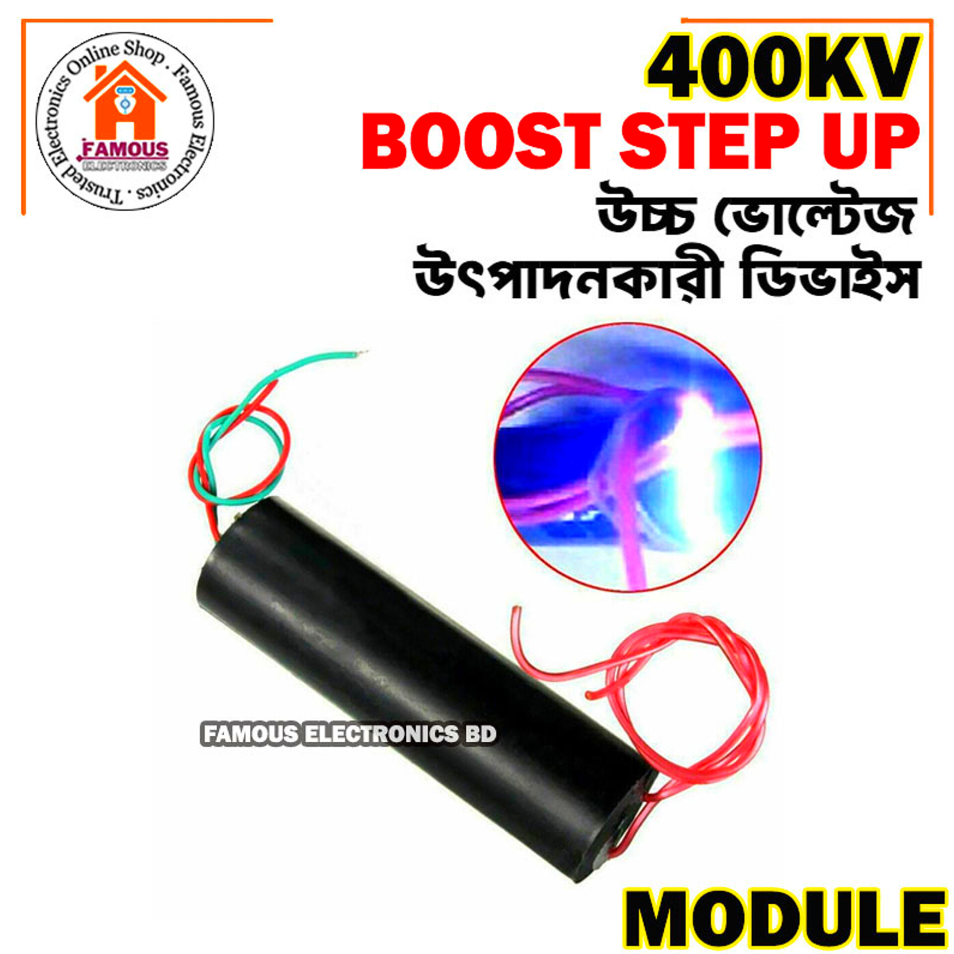 DC Boost 3V-6V bis 400kV 400000V Boost Step up Power Module High Voltage Generator Generator_img_7