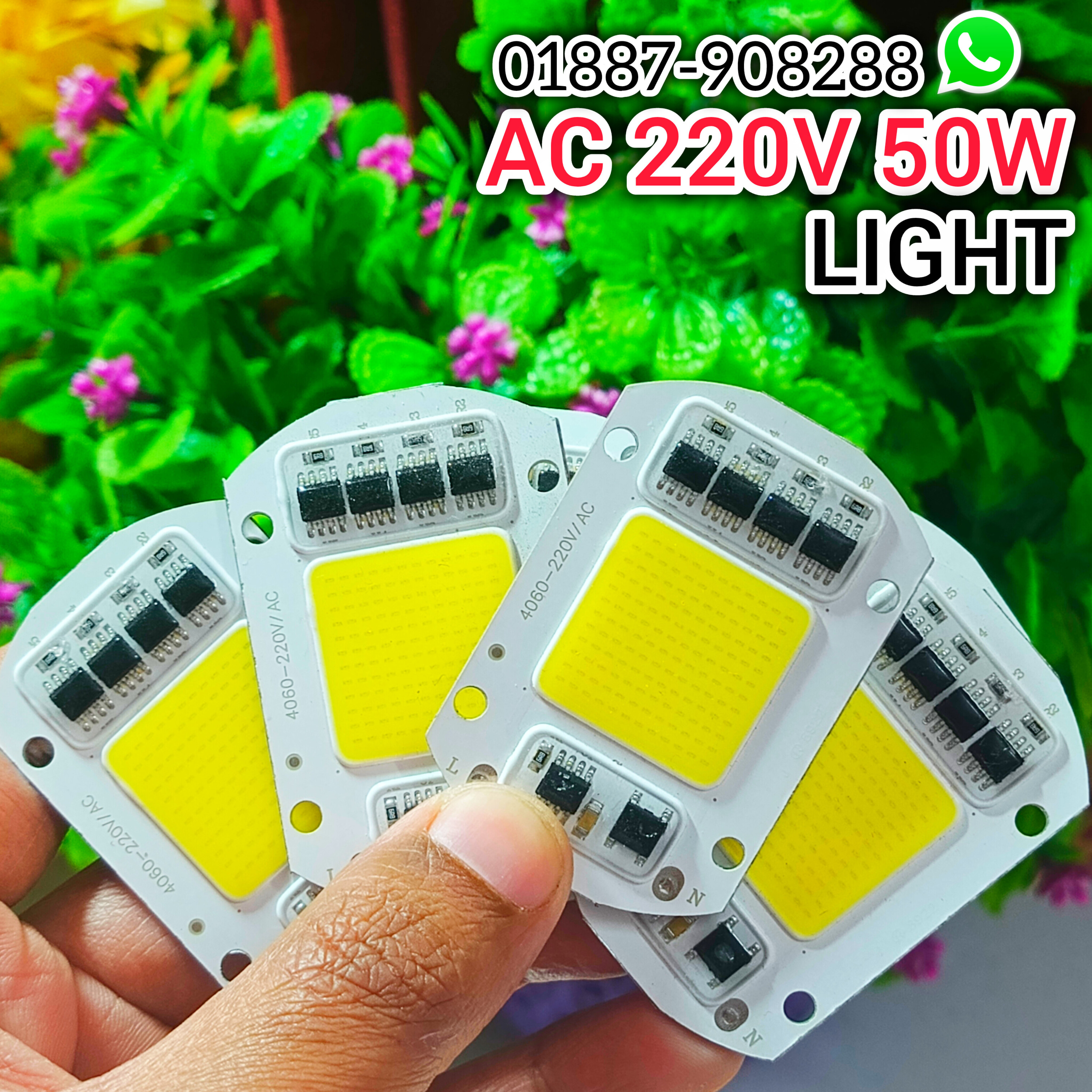 50W AC 220V COB LED Light (White)_img_1