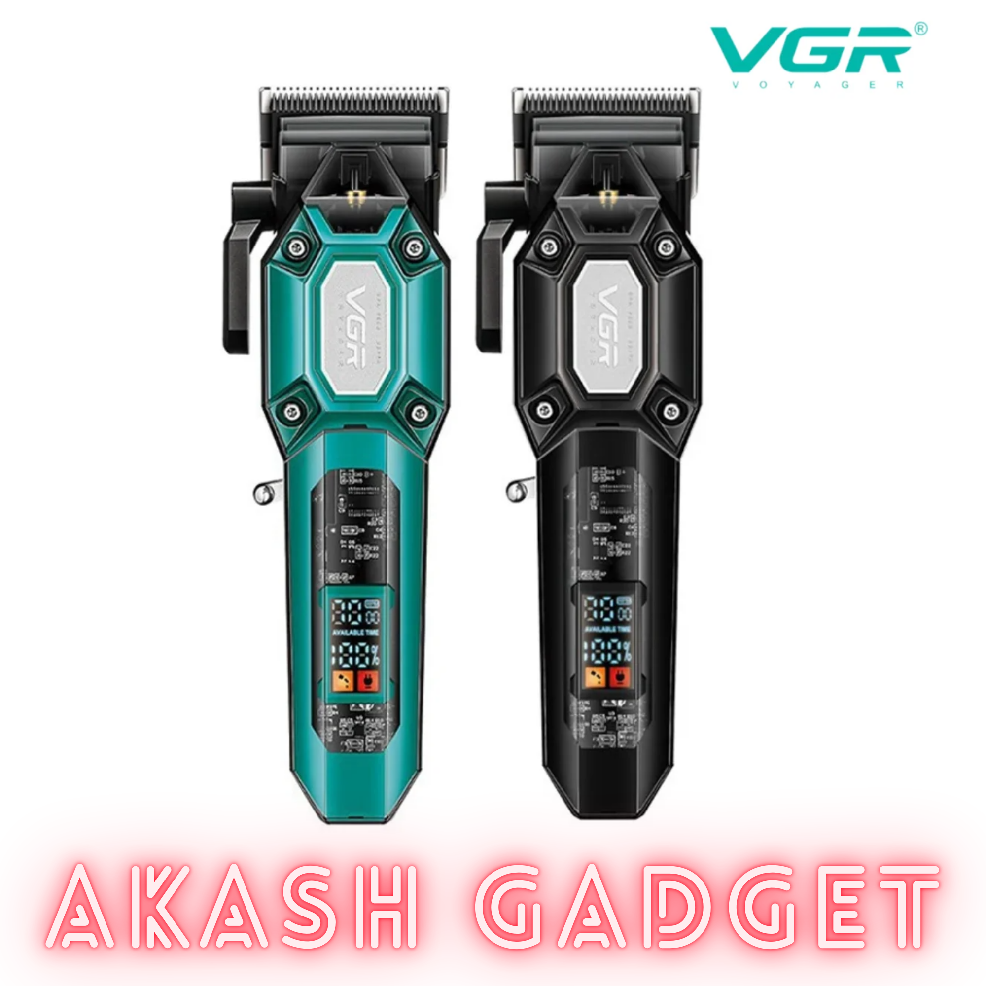 VGR V-600 Professional Hair Clipper and Beard Trimmer Salon Use for Men_img_2