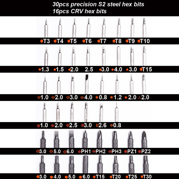 HARDEN 50 Pcs Magnetic Screwdriver Bits Set | Professional Repair Kit | Model: 550150_img_2