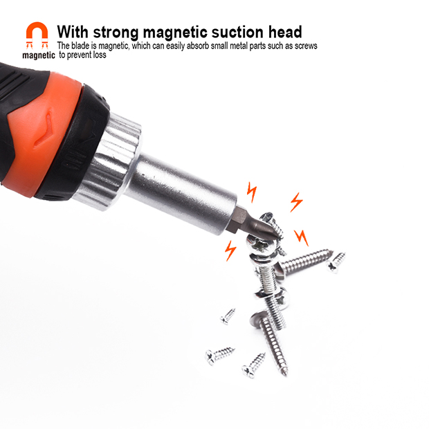 HARDEN 105Pcs Ratchet Screwdriver & Bits Set With Handle Multifunctional Screw Driver High Quality Precision 551105_img_3