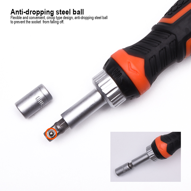 HARDEN 105Pcs Ratchet Screwdriver & Bits Set With Handle Multifunctional Screw Driver High Quality Precision 551105_img_6