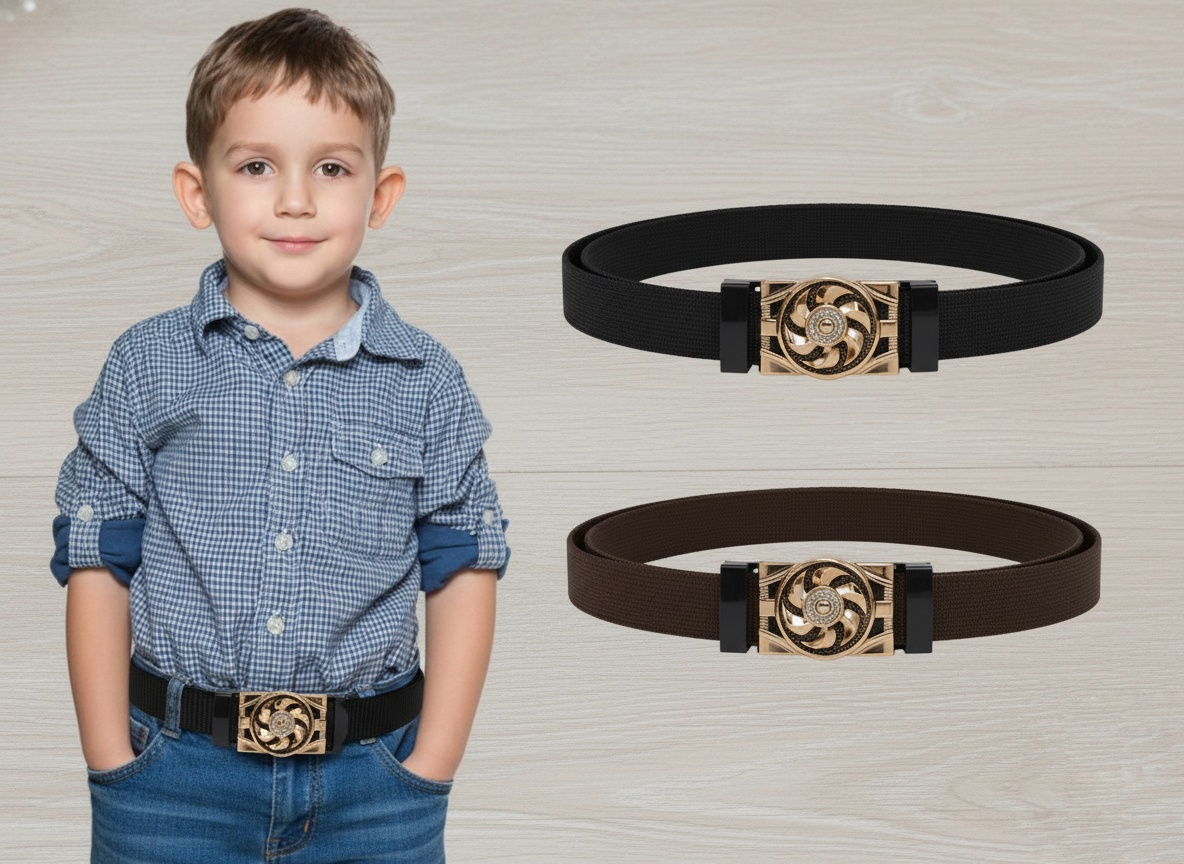 রয়্যাল স্পিন স্টাইলিশ কিডস বেল্ট (৪-১২ বছর) - Image 1