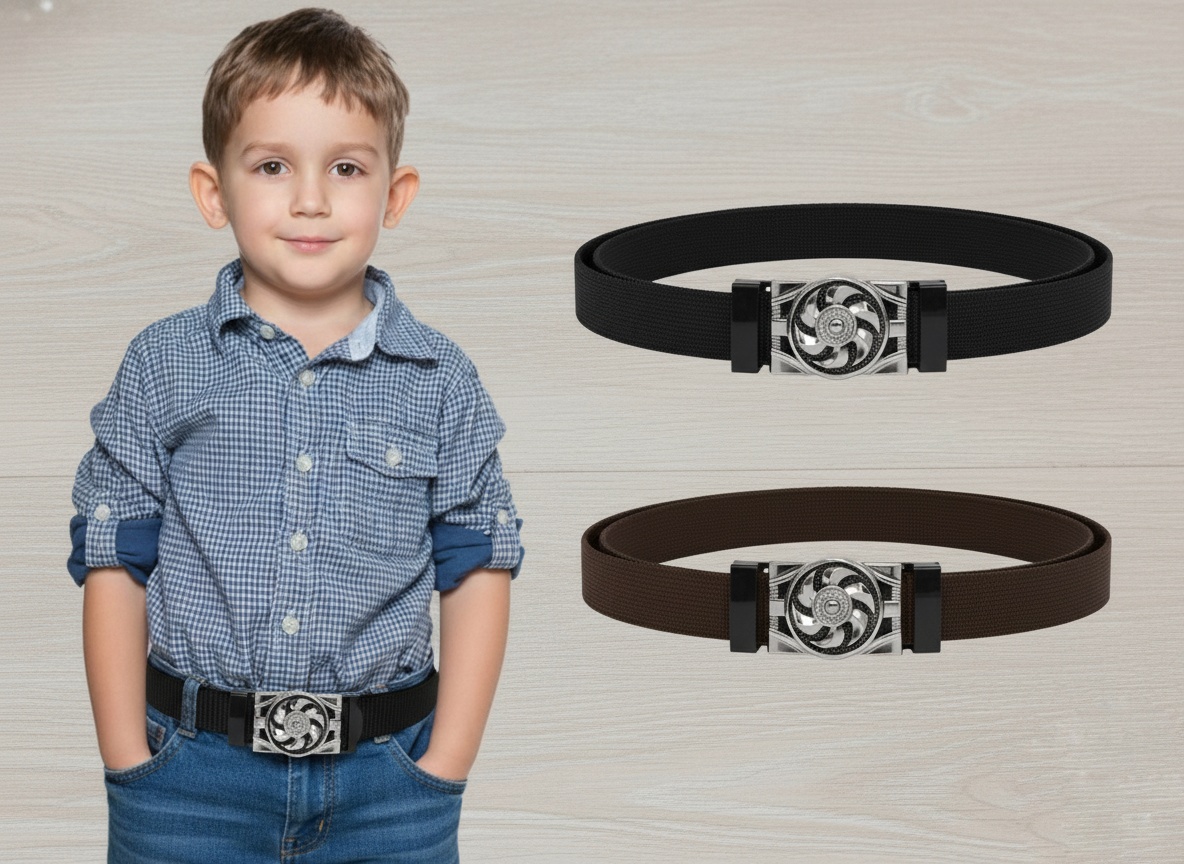 রয়্যাল স্পিন স্টাইলিশ কিডস বেল্ট (৪-১২ বছর) - Image 2