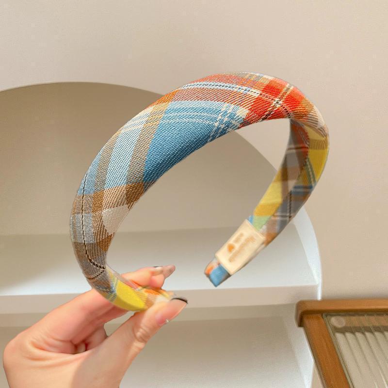 SHEIN Style Hair Band  Imported Soft Cloud Sponge High Cranial Top Hair Hoop Hand Made best quality_img_1