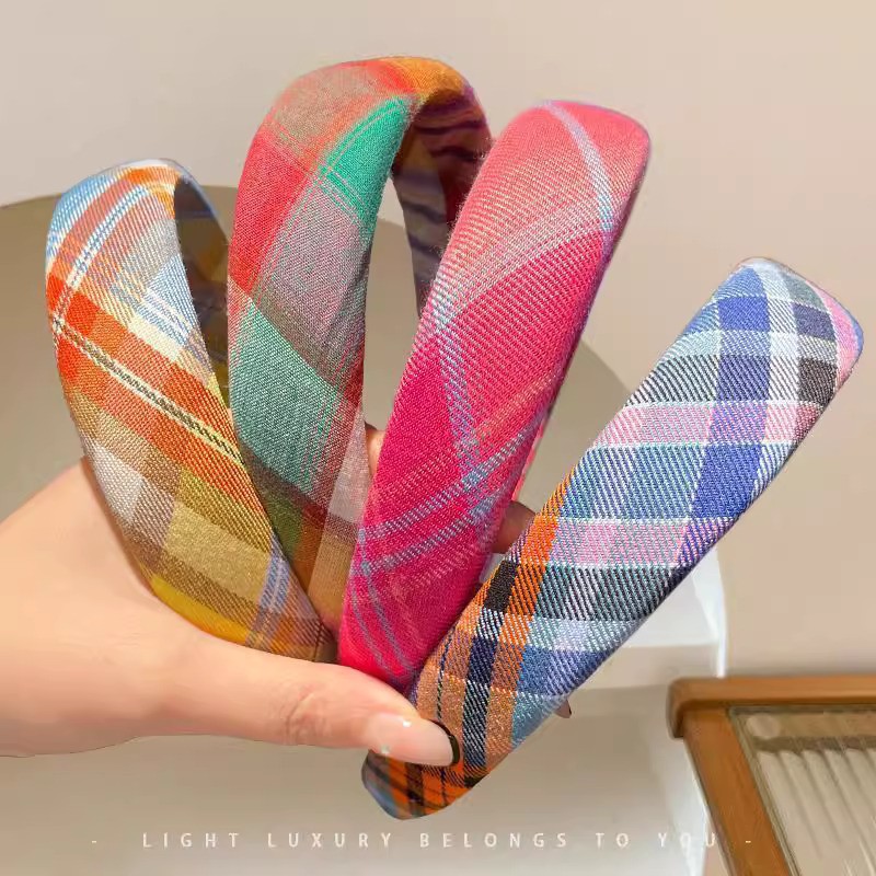 SHEIN Style Hair Band  Imported Soft Cloud Sponge High Cranial Top Hair Hoop Hand Made best quality_img_4