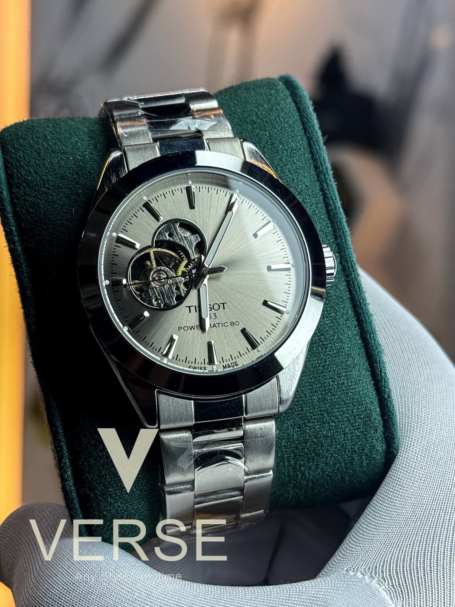 Tissot Gentleman Powermatic 80 Open Heart Automatic Chain_img_1