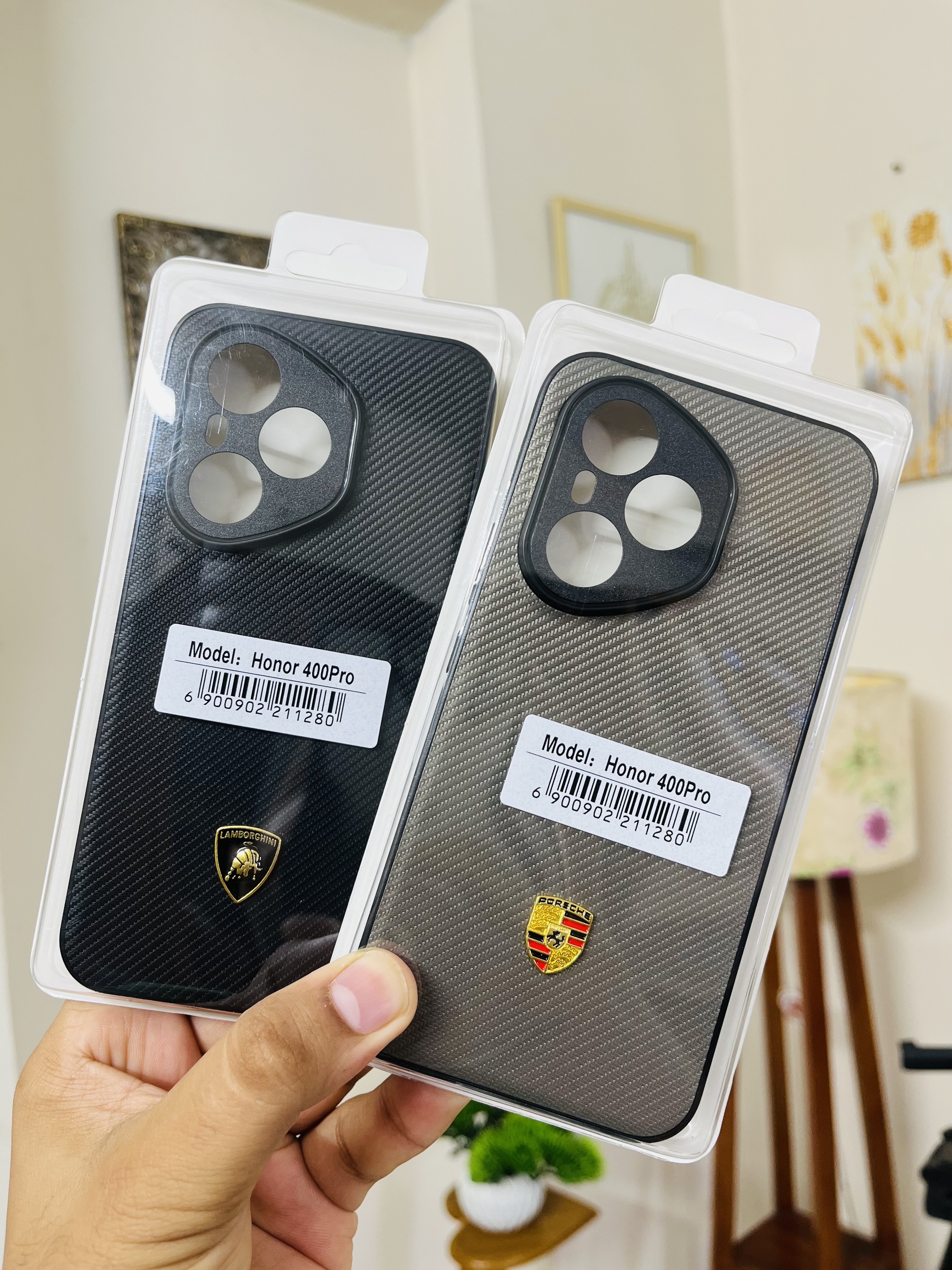 Honor 400 Pro Global Version Back Cover Carbon Fiber Premium Case_img_0