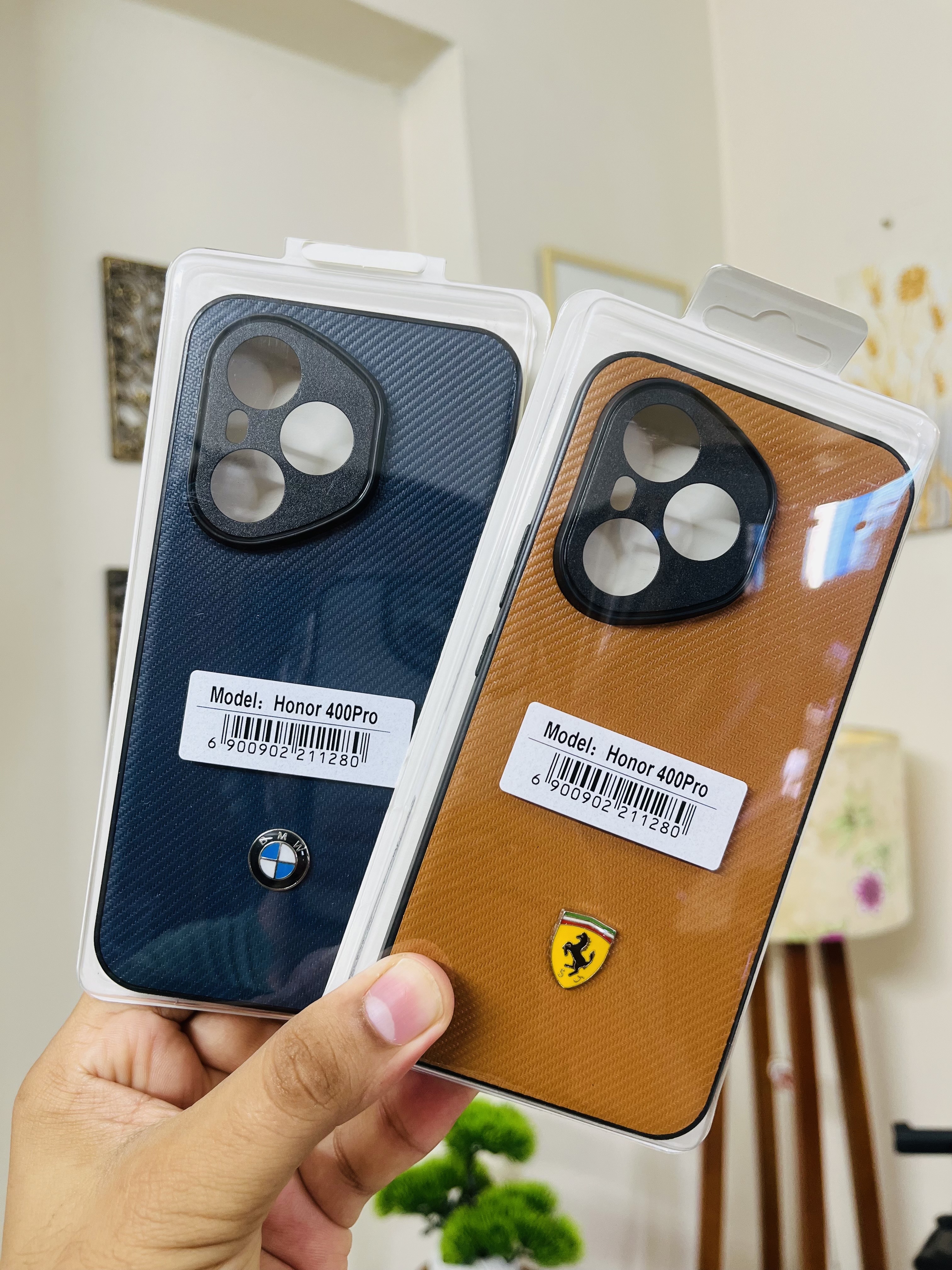 Honor 400 Pro Global Version Back Cover Carbon Fiber Premium Case_img_1