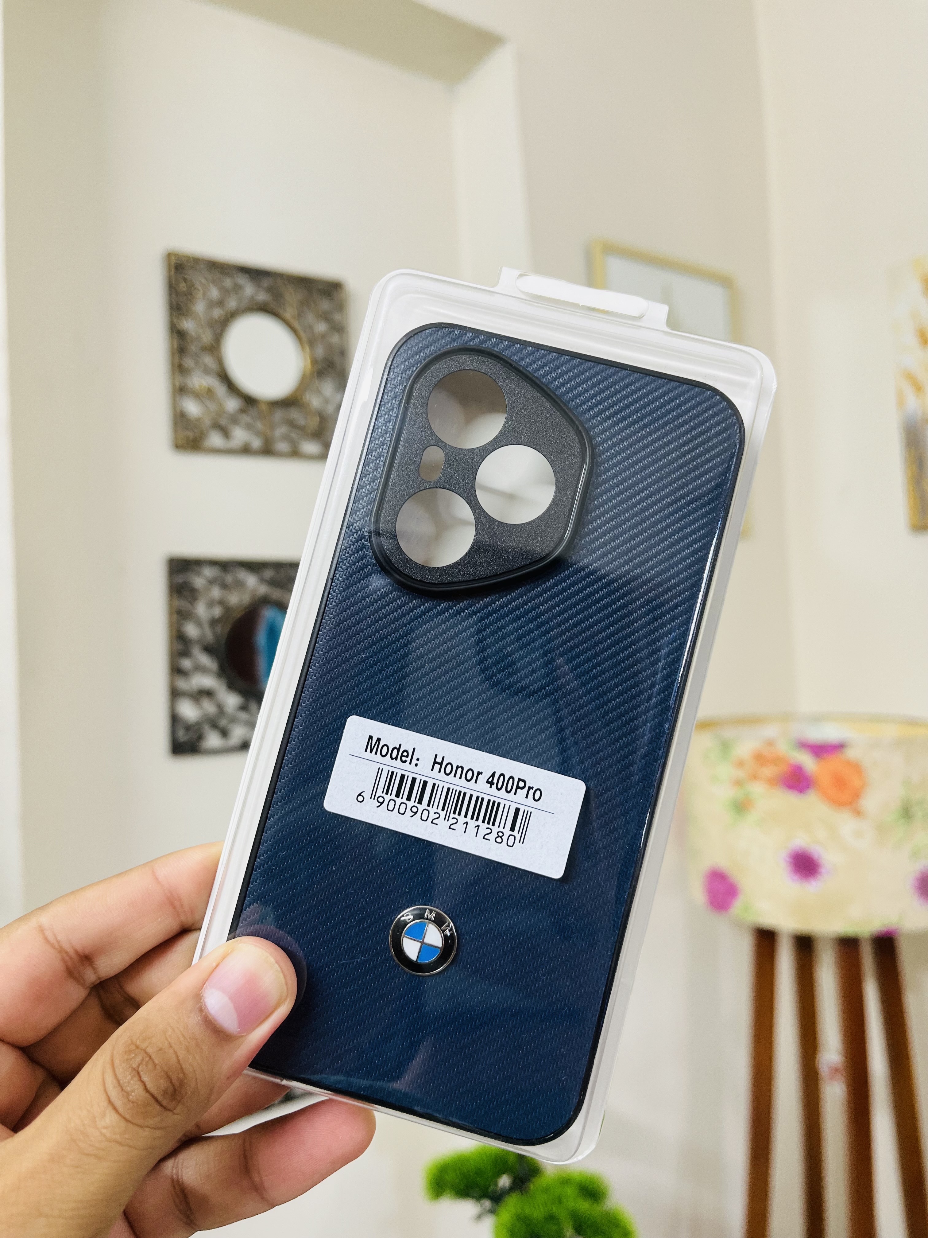 Honor 400 Pro Global Version Back Cover Carbon Fiber Premium Case_img_2