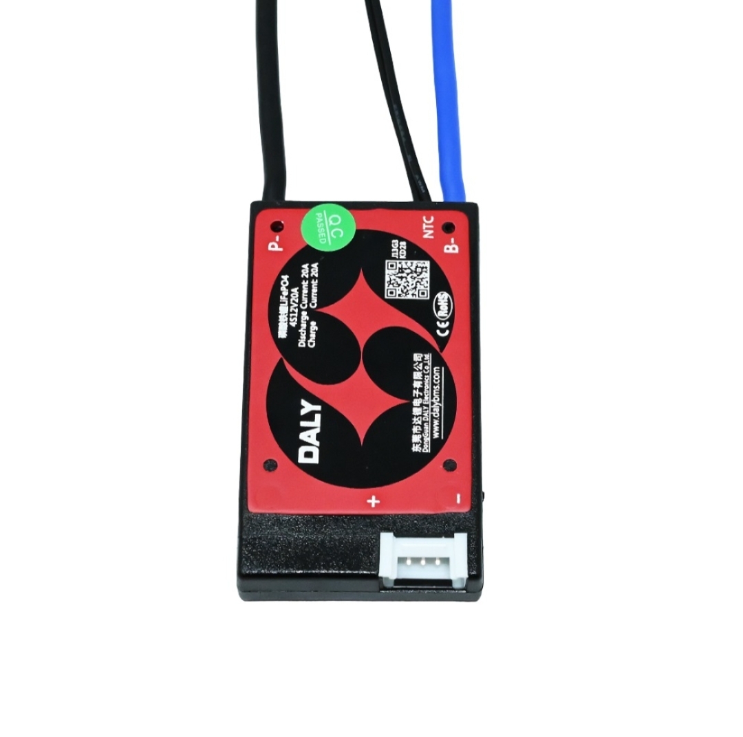 DALY 4S 12V 20A LiFePO4 Battery Management System BMS with NTC Temperature Sensor_img_1