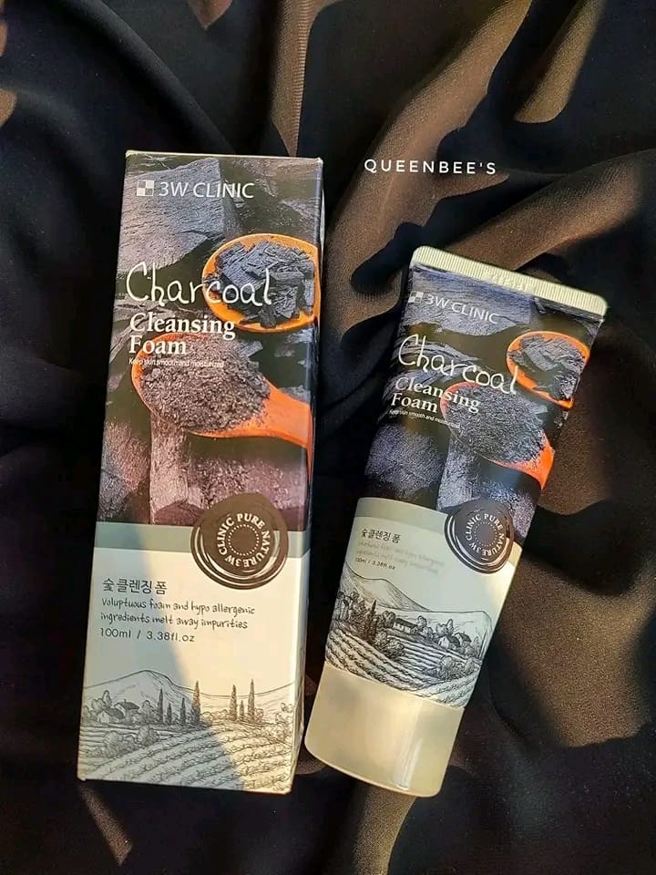 3W Clinic Charcoal Cleansing Foam(100ml)