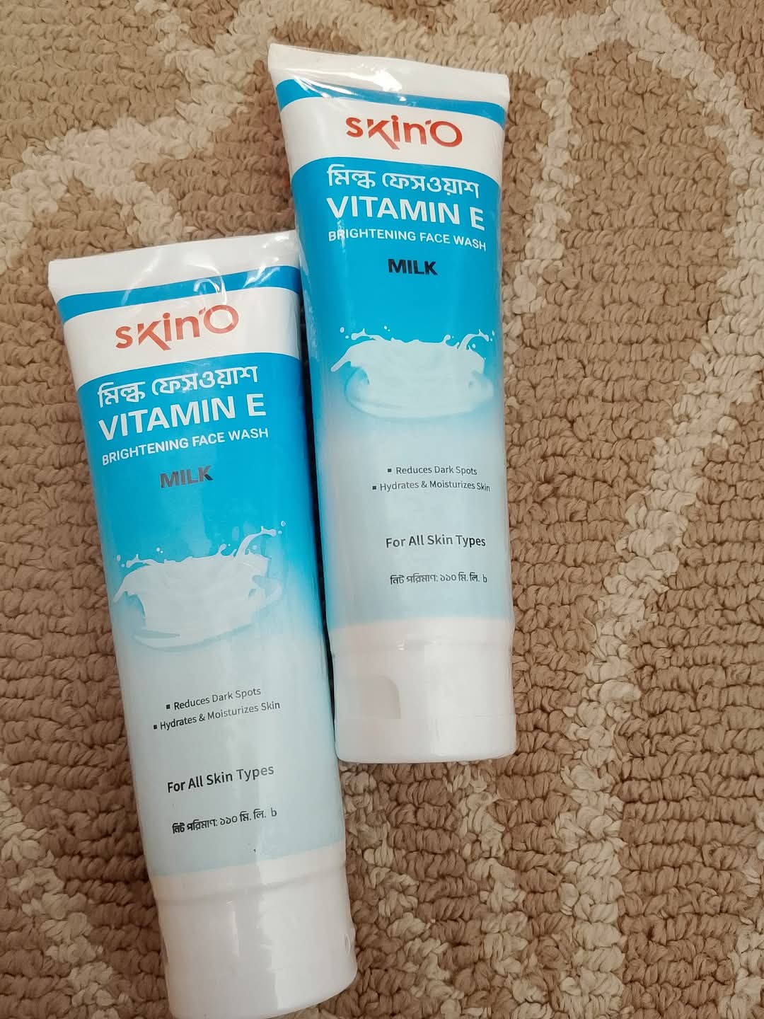 Skin O Vitamin E Milk Facewash(110ml)