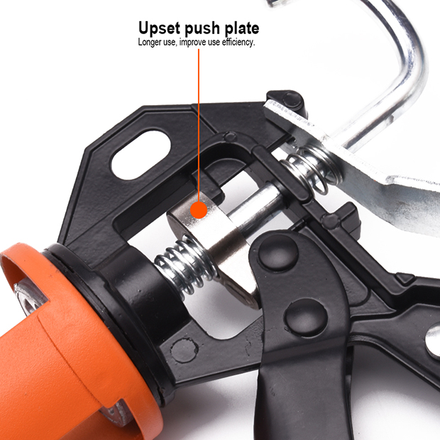 HARDEN 9" Professional Caulking Gun | Steel Sealant & Silicone Applicator | Model: 620413_img_2