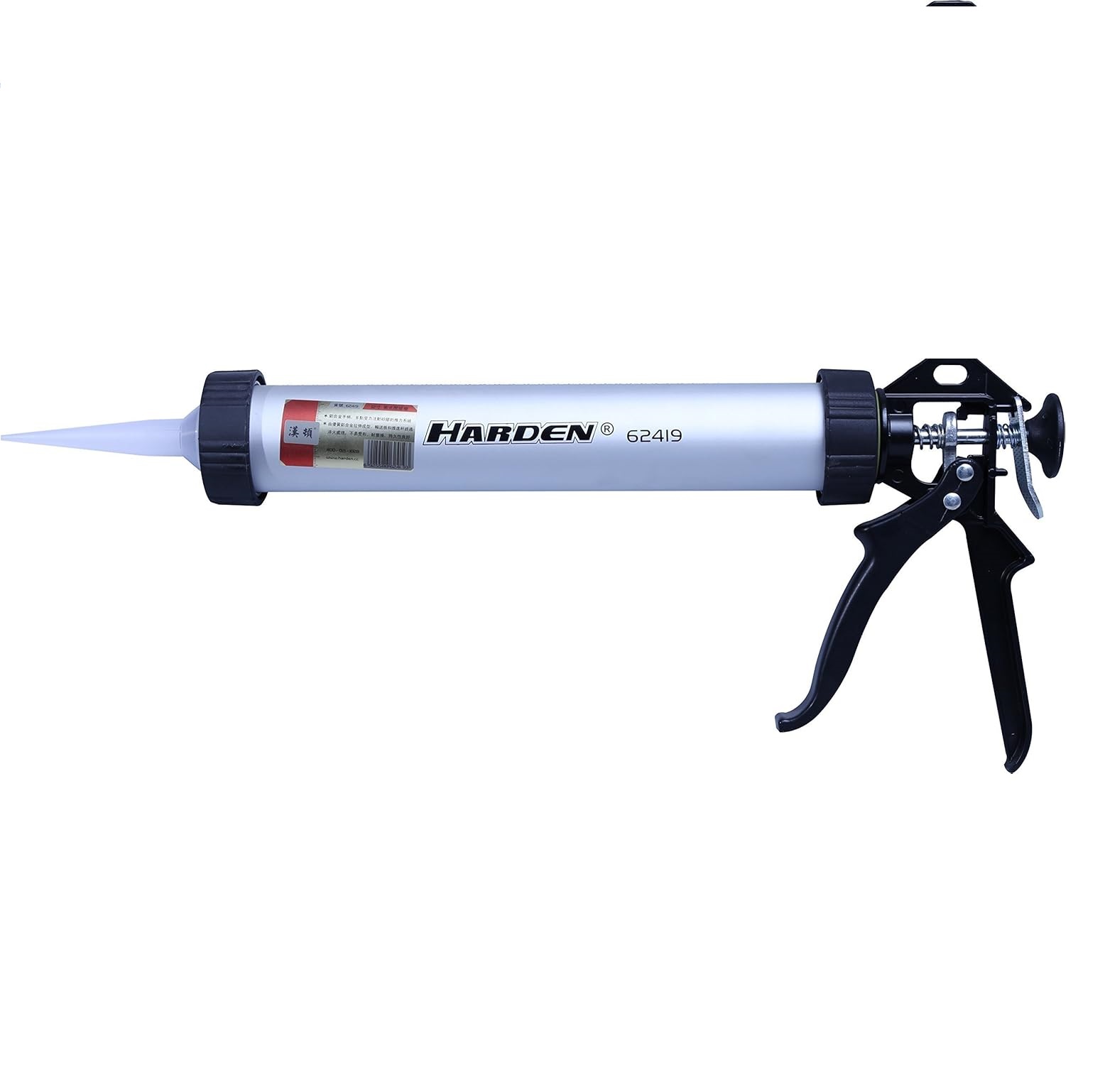 HARDEN 15" Professional Aluminium Caulking Gun | High-Thrust Sealant & Silicone Tool | Model: 620419