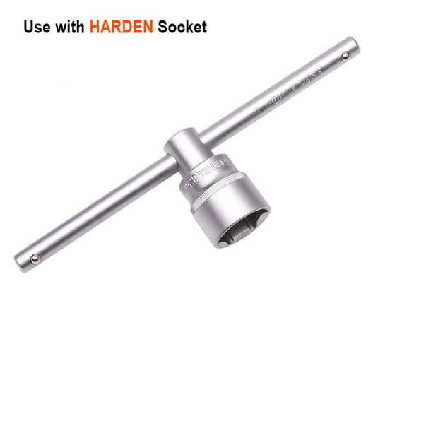 HARDEN 3/4" Drive T-Sliding Bar | 450mm Chrome Vanadium Steel | Mirror Chrome Finish | Model: 530653_img_3