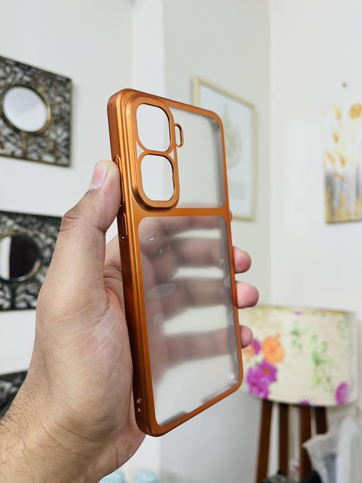 IQOO NEO 11 Back Cover Hard Case Matte Electroplating Ultra-Thin Transparent Frosted_img_8