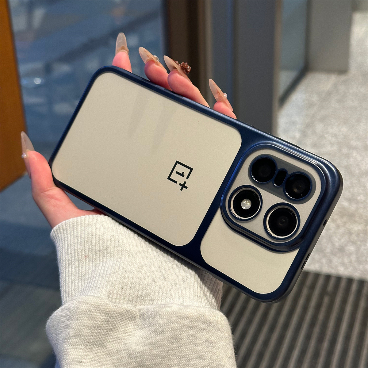 Oneplus 15 Back Cover Matte Electroplating Ultra-Thin Transparent Frosted_img_7