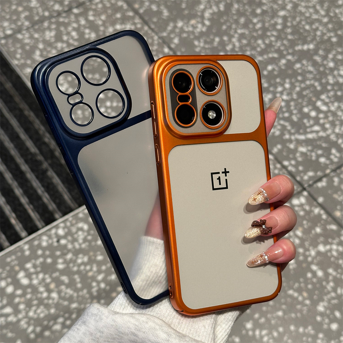 Oneplus 15 Back Cover Matte Electroplating Ultra-Thin Transparent Frosted_img_11