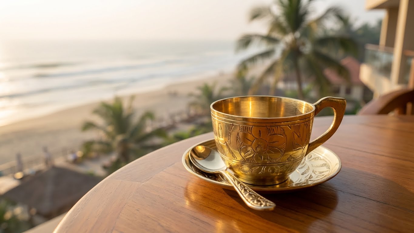 কাপ পিরিচ, চা চামচ সেট_img_0