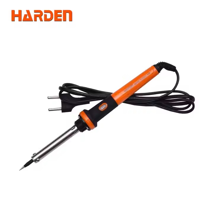 HARDEN 60W Professional Soldering Iron with LED Light | Thermo-Plastic Handle | Model: 660303