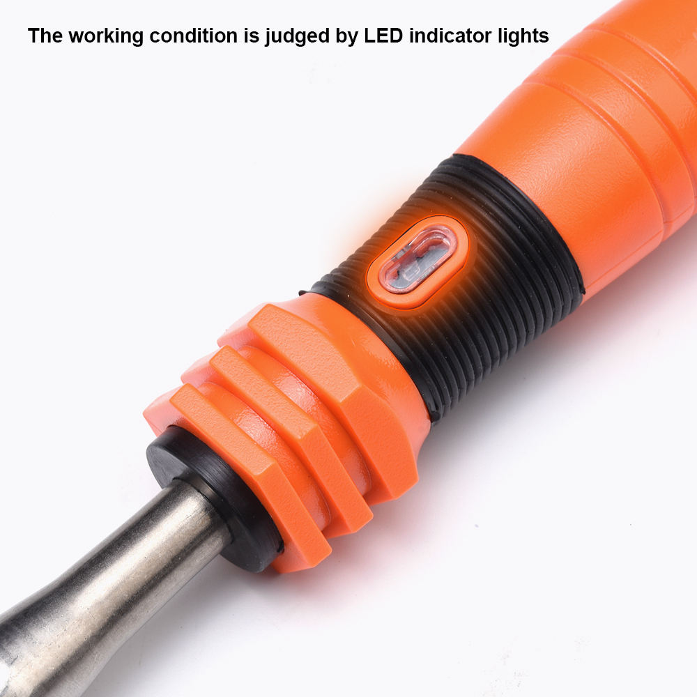 HARDEN 100W Heavy-Duty Soldering Iron | Thermo-Plastic Handle | European Plug | Model: 660323_img_2