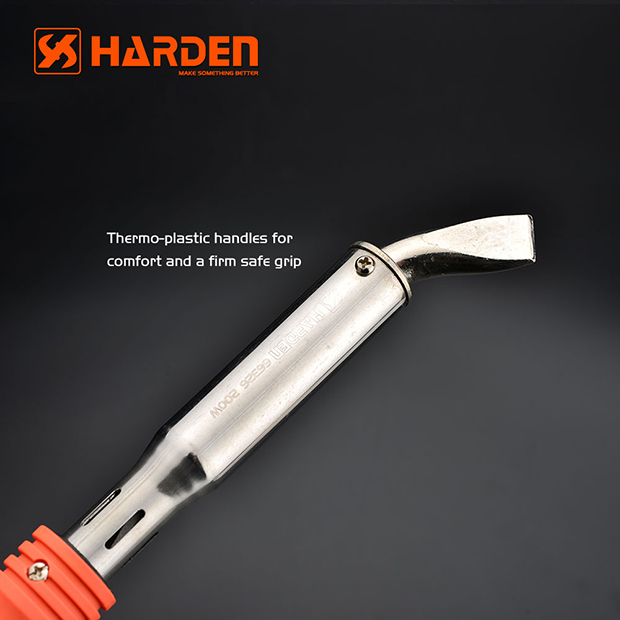 HARDEN 100W Heavy-Duty Soldering Iron | Thermo-Plastic Handle | European Plug | Model: 660323_img_6